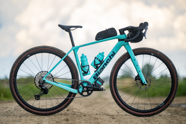 Bianchi’s new Arcadex doubles down on integrated frame storage for gravel and bikepacking adventures