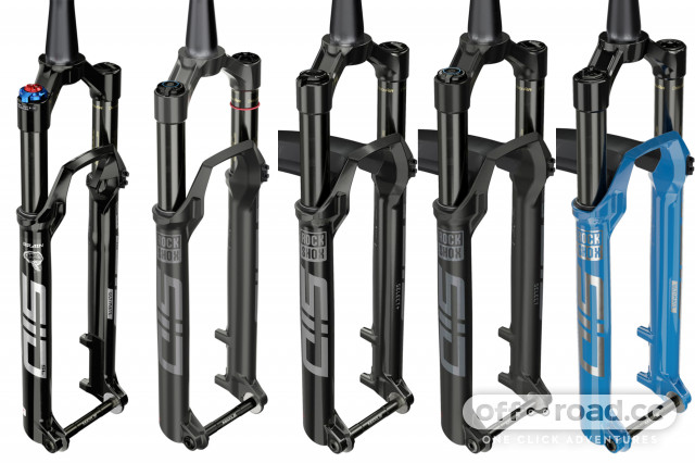 pollo Borde Hermanos RockShox fork range 2023 - your guide to all the models, details and specs  | off-road.cc