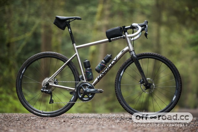 titanium adventure bike
