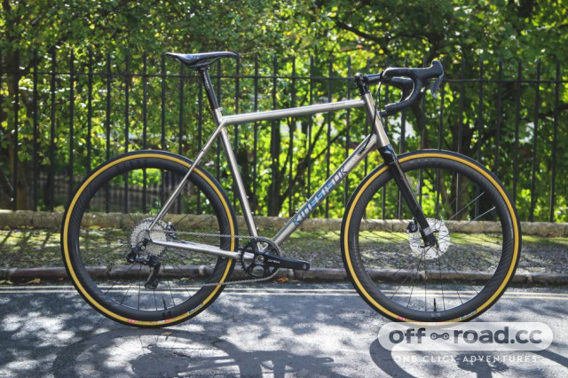 Gravel titanium clearance bike