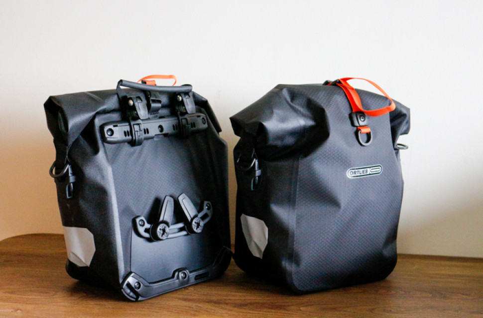 Complex Aangepaste Zonnig Ortlieb Gravel Pack pannier bag pair review | off-road.cc