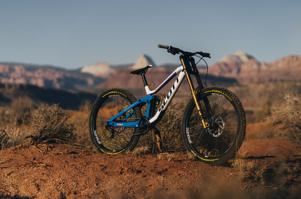 Bike check: Brendan Fairclough's 2024 Red Bull Rampage Scott Gambler ...