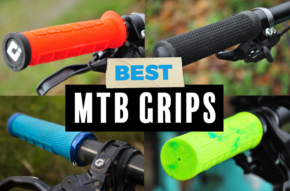 BIKEIN PRO MTB Bike Grips Soft Rubber Lockable Anti-Slip Grip Bar Ends 125g 