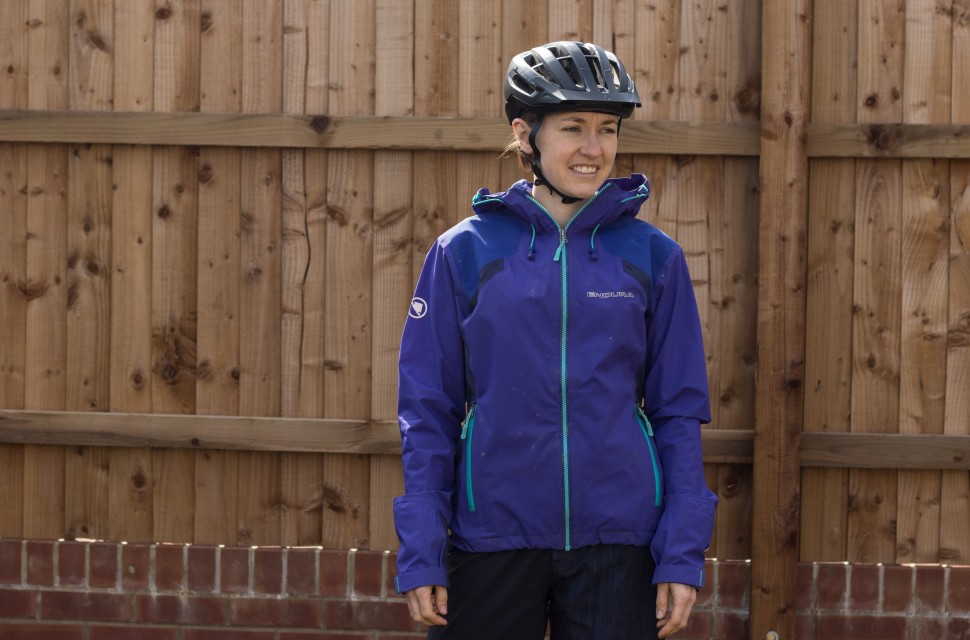 endura womens waterproof cycling jacket