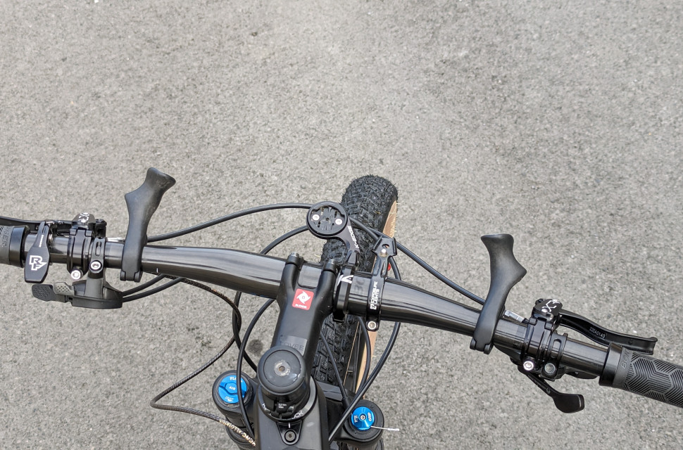 Mtb with road online handlebar