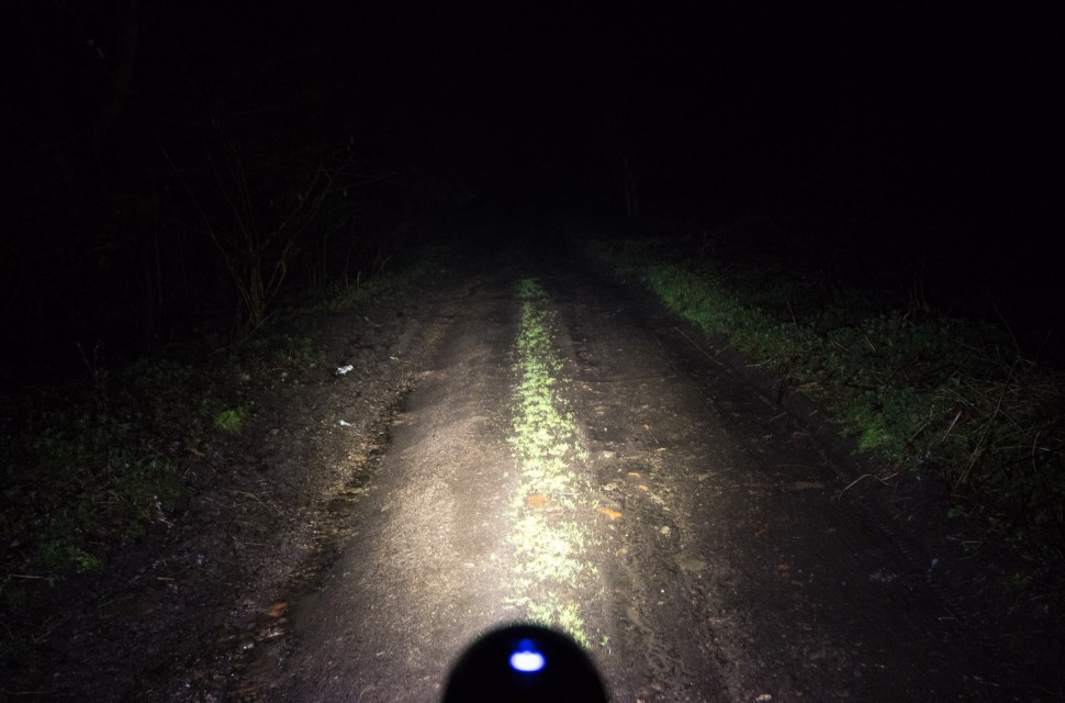 mtb night riding light setup