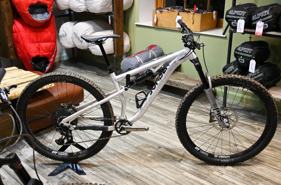 titanium full suspension mountain bike frame