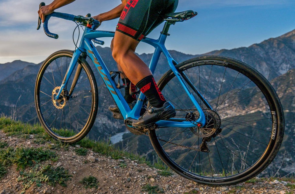 gravel wheels on road bike