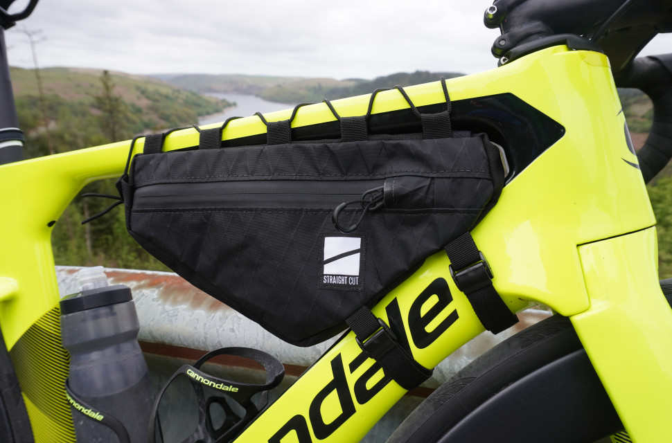 straight cut bike bags