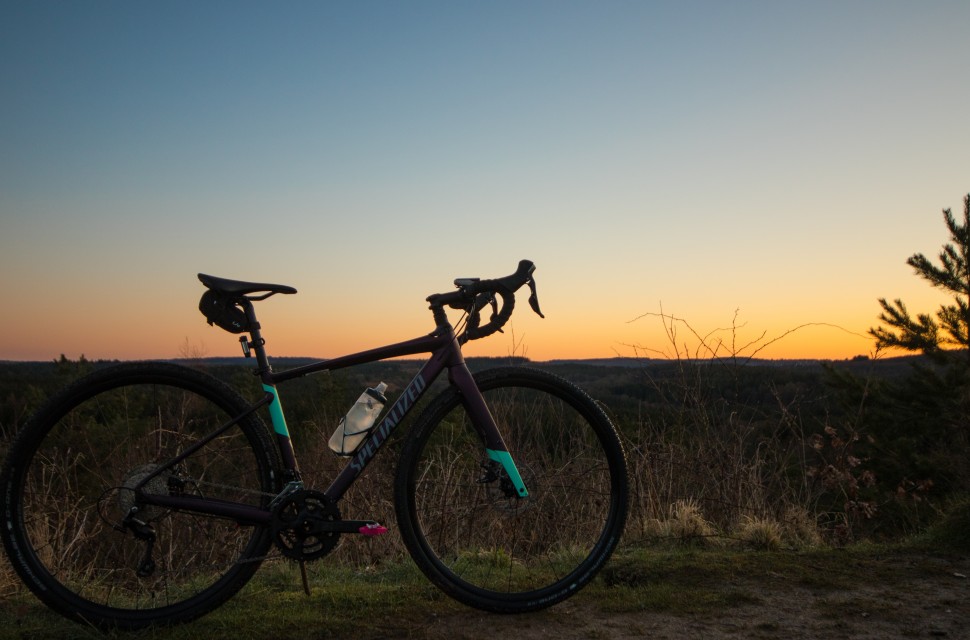 bike sunrise