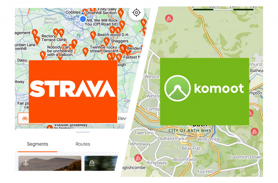 Abe voks beskæftigelse Komoot vs Strava - which cycling app is best for you? | off-road.cc