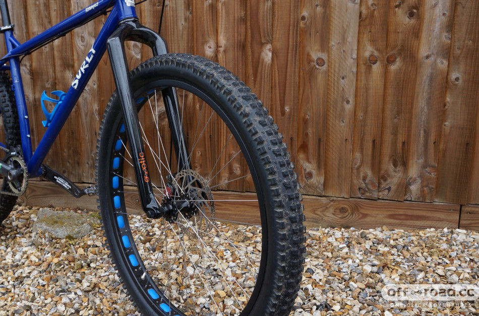 CarbonCycles eXotic Boost Monocoque UD Carbon 29er fork review off road.cc