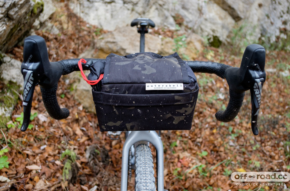 Outer Shell Adventure Drawcord Handlebar Bag | off-road.cc