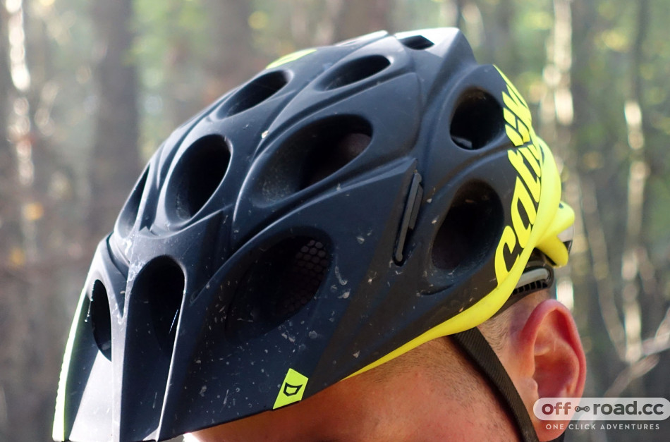 two piece mtb helmet