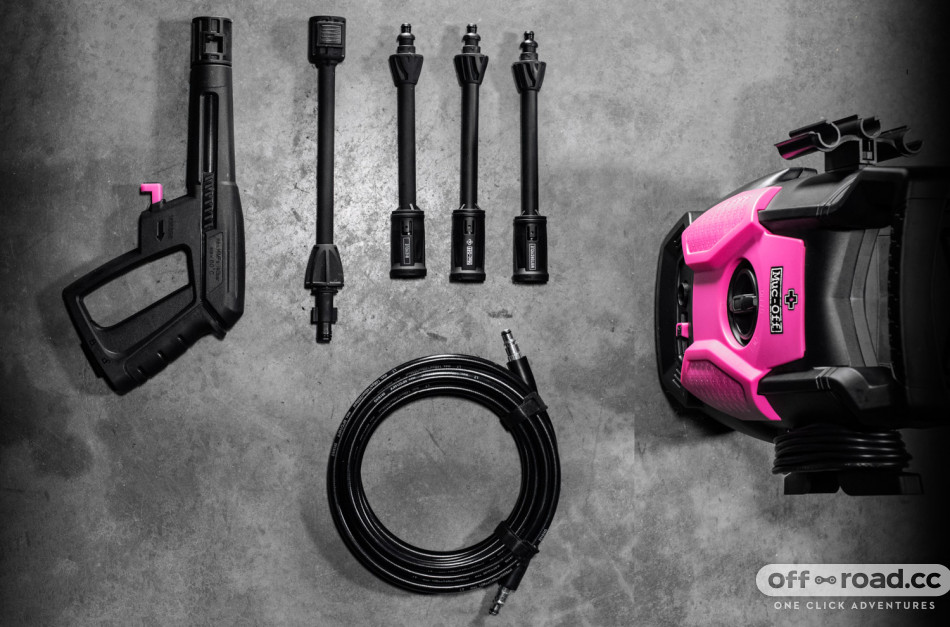 Muc Off makes a splash with first bike specific pressure washer off road.cc