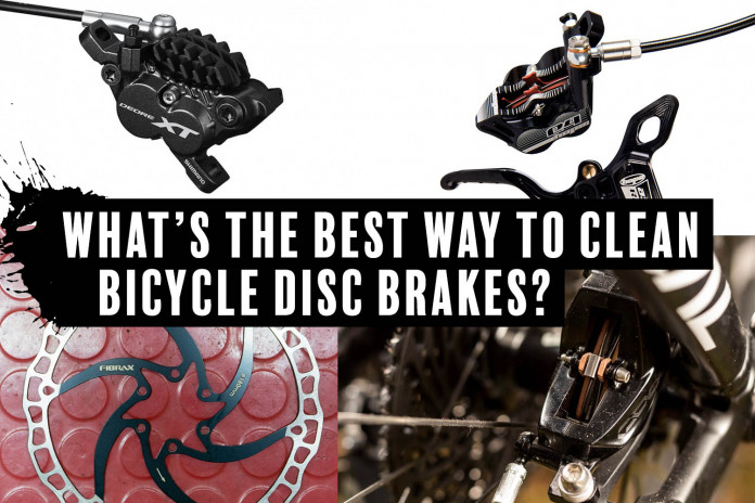 cleaning mountain bike disc brakes